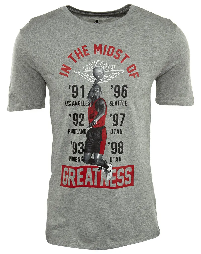Jordan  In The Midst Of Greatness Tee Mens Style : 789626